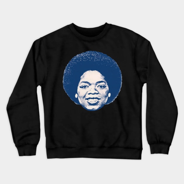 Oprah Winfrey -- 90s Aesthetic Crewneck Sweatshirt by DankFutura